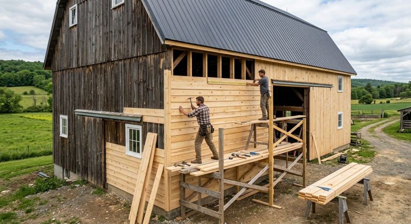 Barn Siding Installation in Jasper, GA