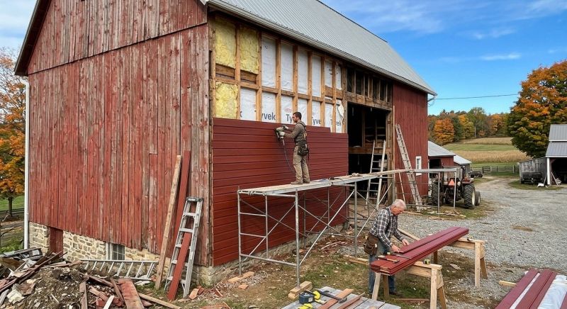 Barn Siding Replacement in Fairmount, GA