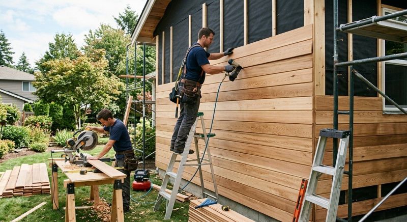Barn Wood Siding Installation in Adairsville, GA