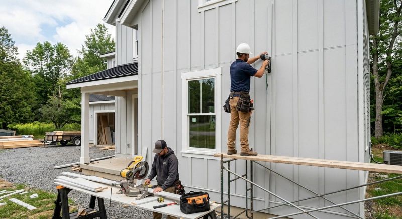 Batten Siding Installation in Canton, GA