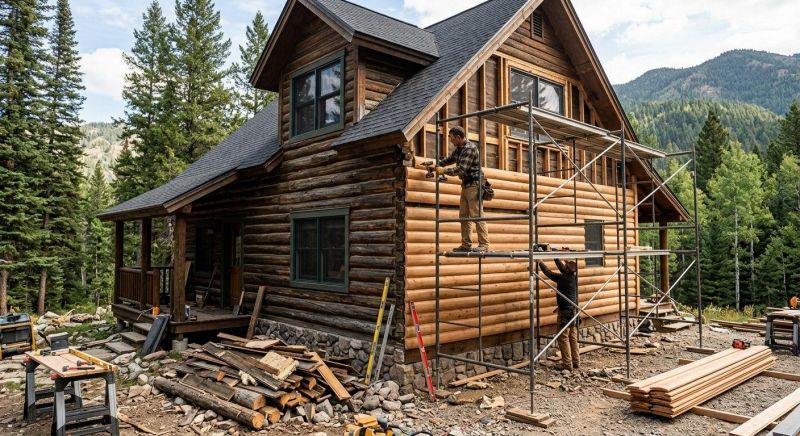Cabin Siding Installation in Adairsville, GA