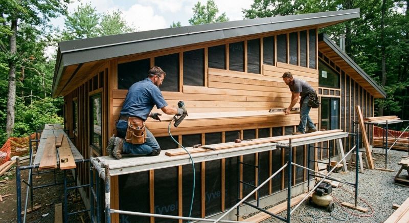 Cedar Cladding Installation in Adairsville, GA