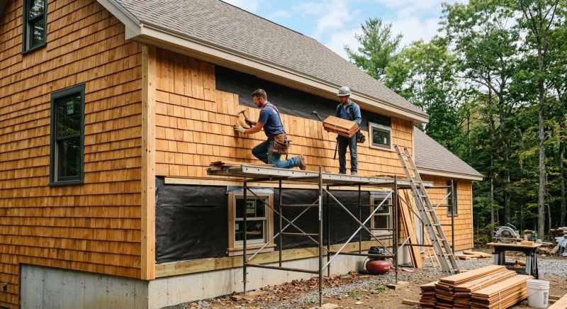 Cedar Siding Installation in Jasper, GA