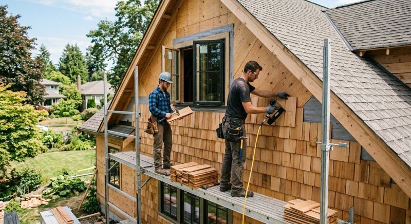 Cedar Siding Installation in Adairsville, GA