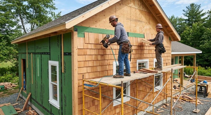 Cedar Siding Installation in Sugar Valley, GA