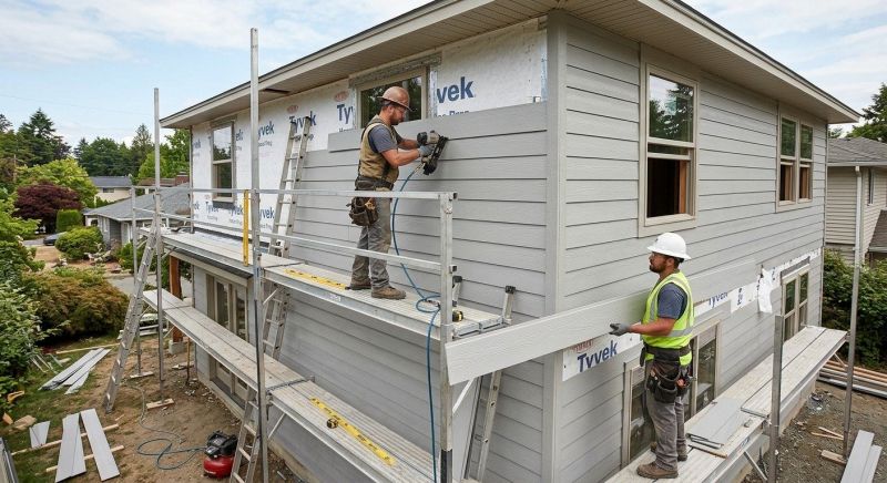 Cement Siding Installation in Rome, GA
