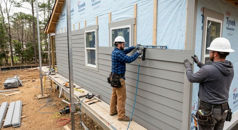Cement Siding Installation in Rome, GA