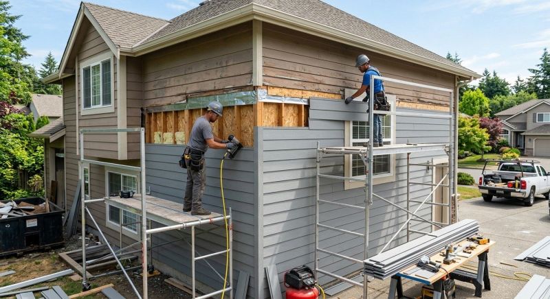 Cement Siding Replacement in Adairsville, GA