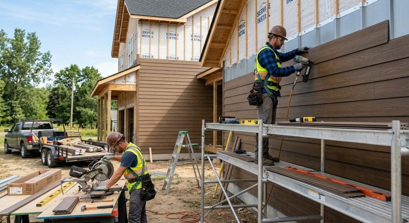 Composite Siding Installation in Calhoun, GA