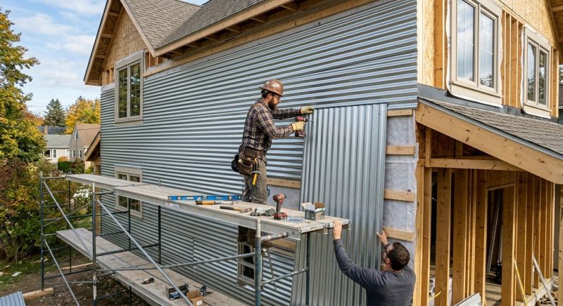 Corrugated Siding Installation in Adairsville, GA