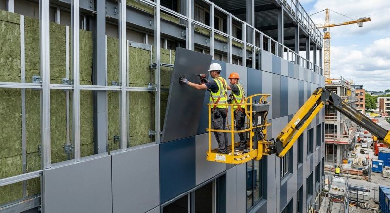 Facade Cladding Installation in Adairsville, GA