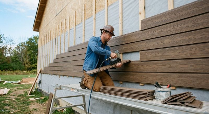 Faux Wood Siding Installation in Adairsville, GA