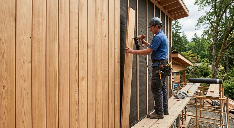 Faux Wood Siding Installation in Pickens County, GA