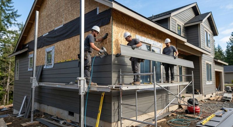 Fiber Siding Installation in Adairsville, GA