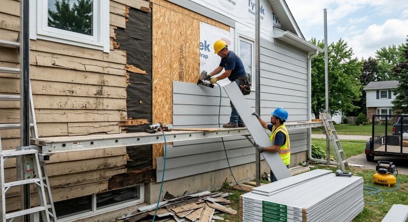 Fiber Siding Installation in Adairsville, GA