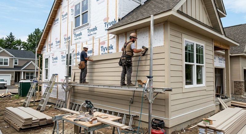 Fiber Siding Installation in Rome, GA