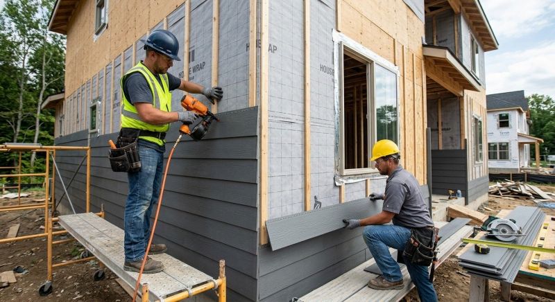 Fiber Siding Installation in Rome, GA
