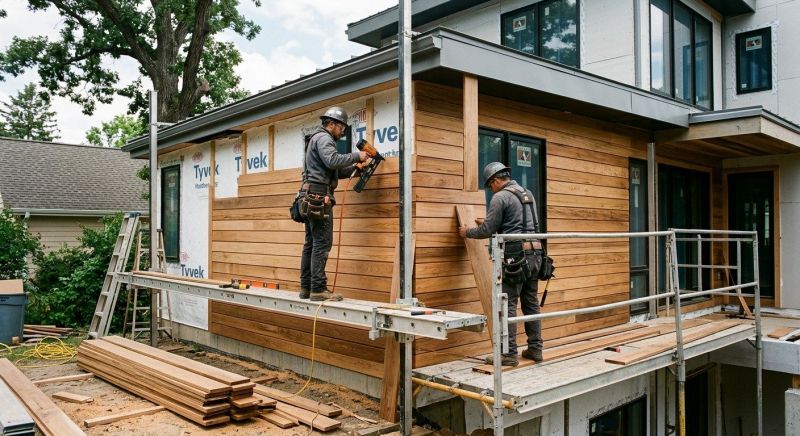 Hardwood Cladding Installation in Adairsville, GA