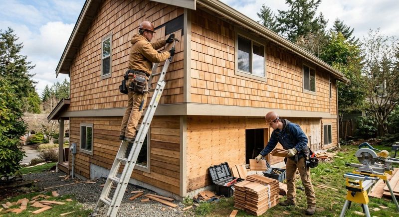 Hardwood Siding Installation in Cartersville, GA