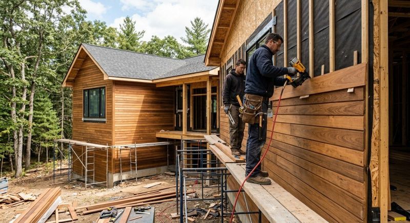 Hardwood Siding Installation in Jasper, GA