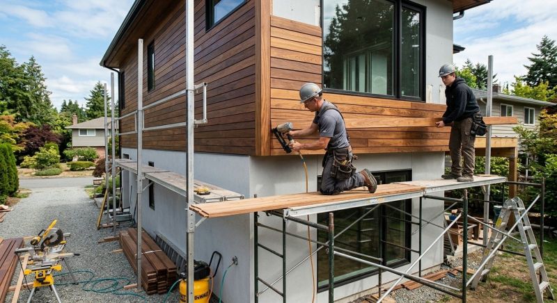 Hardwood Siding Installation in Adairsville, GA