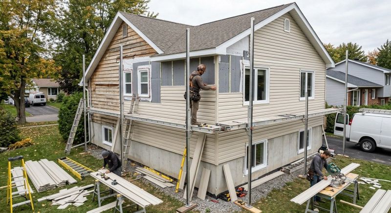 Insulated Siding Installation in Rome, GA