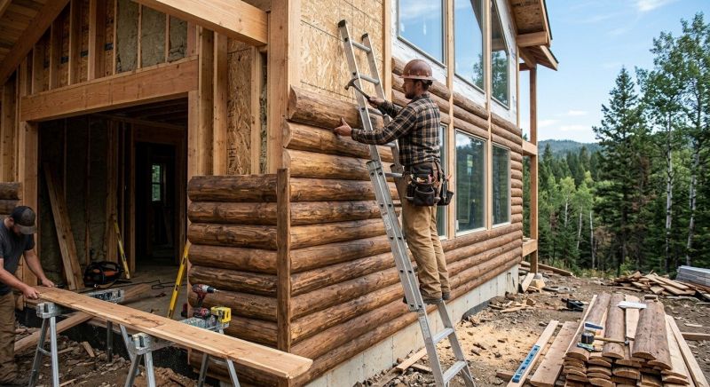 Log Siding Installation in Pickens County, GA