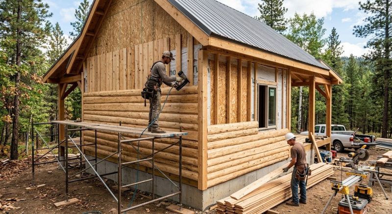 Log Siding Replacement in Adairsville, GA