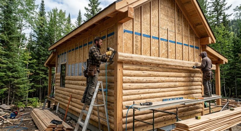 Log Siding Replacement in Adairsville, GA