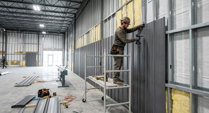 Metal Paneling Installation in Adairsville, GA
