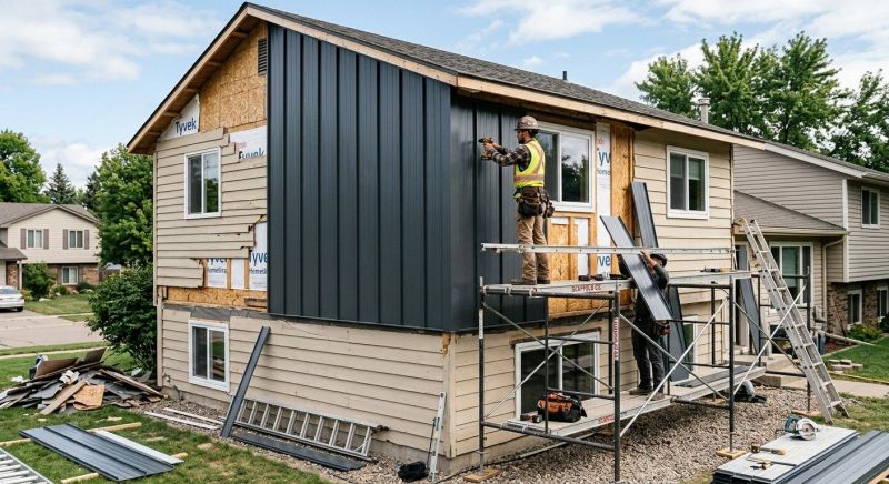 Metal Siding Replacement in Rome, GA