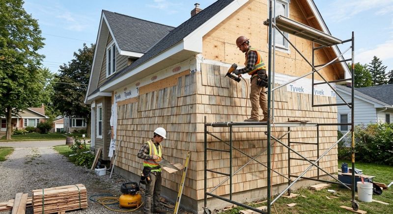 Shingle Siding Installation in Adairsville, GA