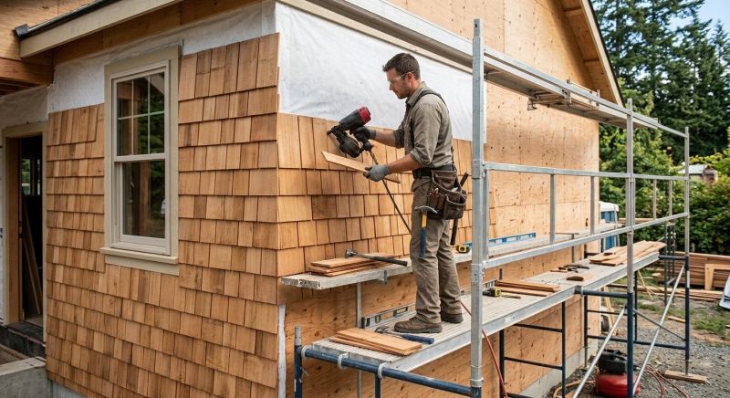 Shingle Siding Installation in Adairsville, GA