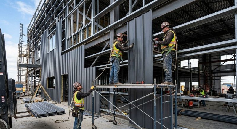 Steel Cladding Installation in Adairsville, GA