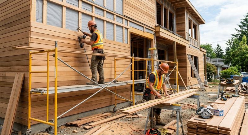 Wood Cladding Installation in Cartersville, GA