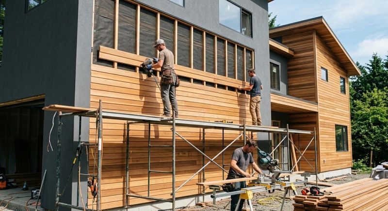 Wood Cladding Installation in Fairmount, GA