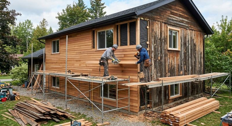 Wood Cladding Replacement in Adairsville, GA