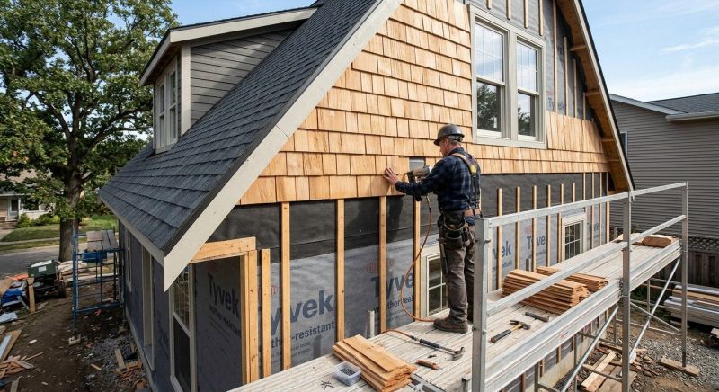 Wood Shake Siding Installation in Adairsville, GA