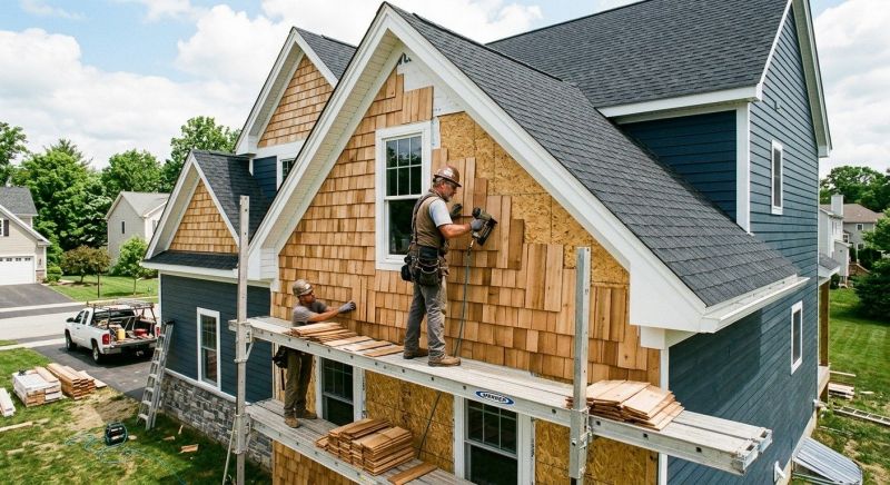 Wood Shake Siding Installation in Adairsville, GA