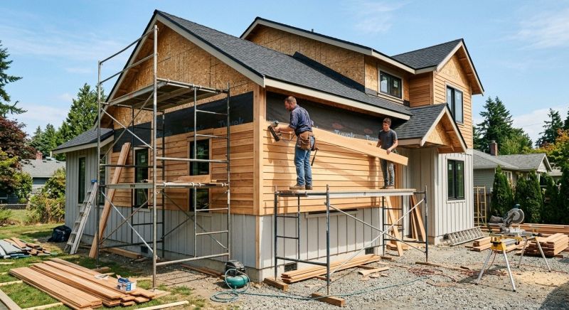 Wood Siding Installation in Pickens County, GA