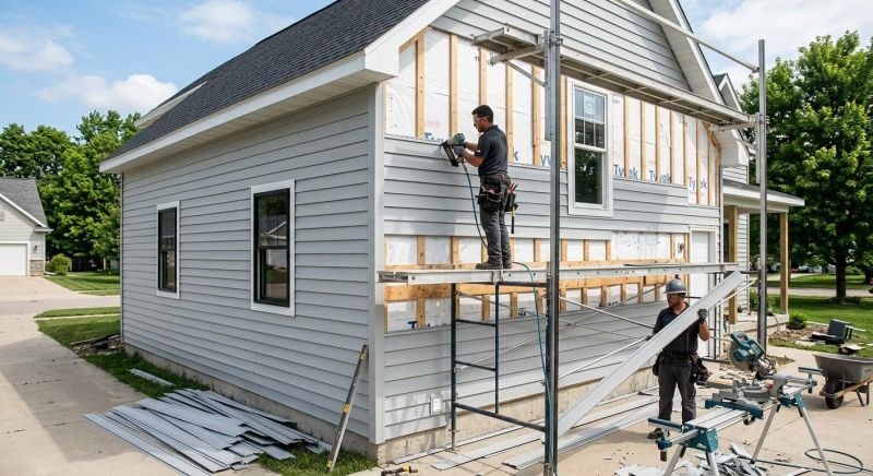 Commercial Siding Installation